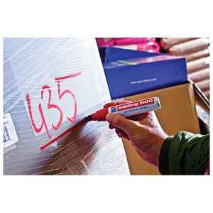 Marker permanentni 4-12 mm Edding 800 crveni