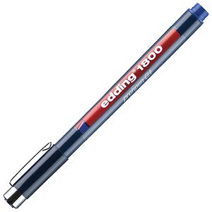 Flomaster za tehničko crtanje profipen 0,1 mm Edding 1800 plavi
