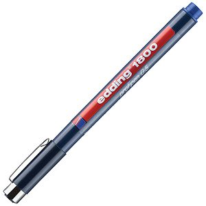 Flomaster za tehničko crtanje profipen 0,5mm Edding 1800 plavi