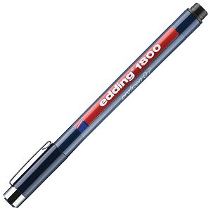 Flomaster za tehničko crtanje profipen 0,7mm Edding 1800 crni