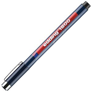 Flomaster za tehničko crtanje profipen 0,7 mm Edding 1800 crni
