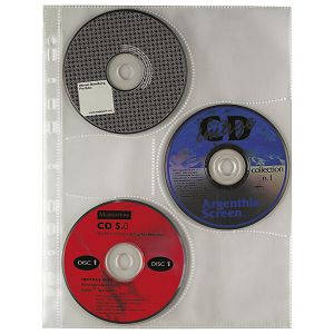 Fascikl uložni pp za 3 CD A4 pk10 Favorit 100460140