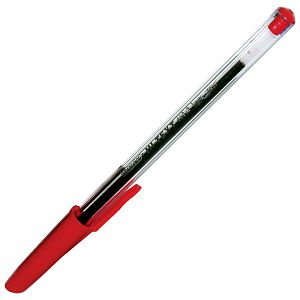 Olovka kemijska jednokratna CLE 032 pk30 crvena
