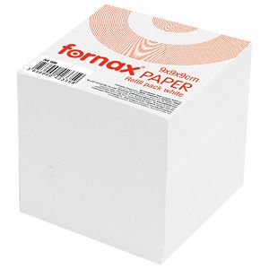 Papir za kocku 9x9x9cm Fornax bijeli