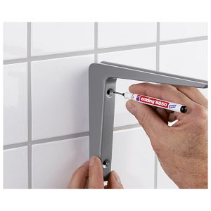 Marker tesarski 0,7-1 mm Edding 8850 crni blister