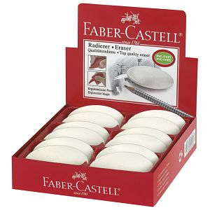 Gumica plastična Kosmo Faber-Castell 182340 bijela!!