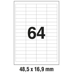 Etikete ILK  48,5x16,9 mm pk100L Zweckform 3667