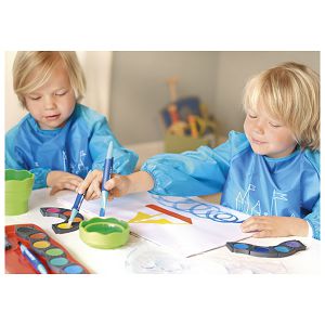 Pregača za likovni s rukavima 43x57 cm Faber-Castell 201203 plava blister