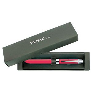 Olovka 3-pen multifunkcijska ele-001opaque Penac crvena
