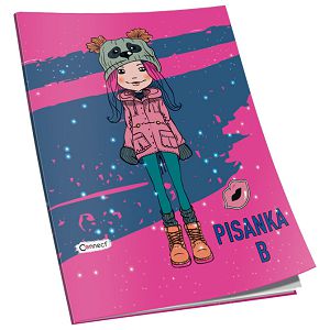 Obrazac školski pisanka "B" za 1razred Premium Connect Girl