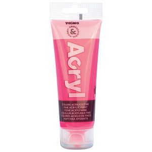 Boja akrilna  75ml pvc tuba Primo 420TAF75370 fluorescentno roza
