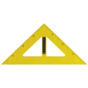 Trokut za školsku ploču pvc 60 cm 45° Arda