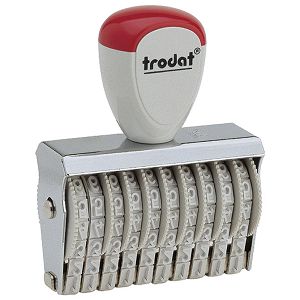Numerator gumeni 10mjesta H- 9 mm Trodat 15910