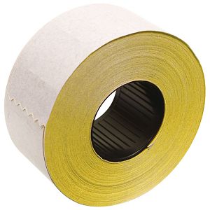 Etikete u roli 26x16 mm četvrtaste dvoredne pk36 Printex žute