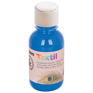 Boja tempera za tekstil 125ml Primo 410TX125501 plava cyan