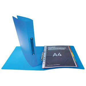 Mapa uložna 2ringa-fi30 mm A4 pp Chromaline Exacompta 54369E sortirano prozirna