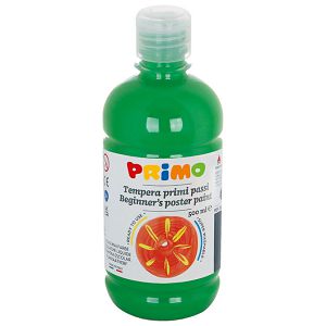 Boja tempera  0,5 litre Primo base 202BR500610 zelena