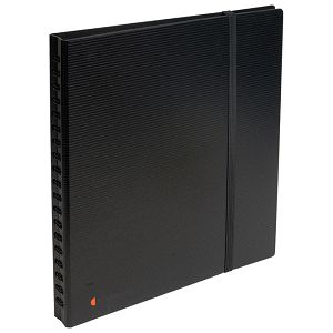 Album za vizitke 320 kartica s gumicom 25x26 cm Exactive Exacompta 75234E