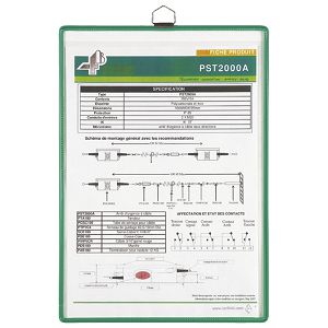 Etui viseći A4 Tarifold(Djois)154500 sivi 