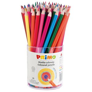 Boje drvene  72boje u čaši Primo 505B72