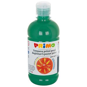 Boja tempera  0,5 litre Primo base 202BR500630 tamnozelena