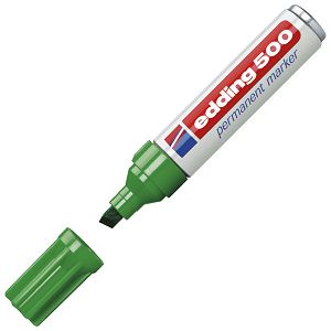 Marker permanentni 2-7 mm Edding 500 zeleni