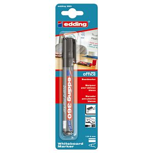 Marker za bijelu ploču 1,5-3 mm Edding 360/1 crni blister