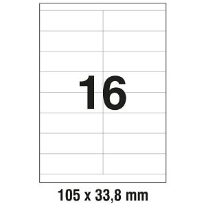 Etikete ILK 105x33,8 mm pk100L Zweckform 3665!!