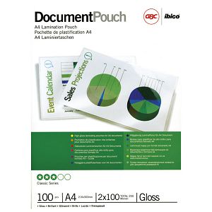 Folija za plastificiranje 100my A4 sjajna pk100 GBC 3740306