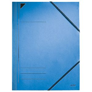 Fascikl klapa s gumicom karton A4 Leitz 39810235 plavi