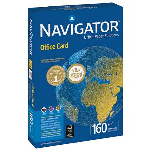 Papir ILK Navigator A4 160g Office Card pk250 Soporcel