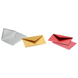 Kuverte Special Events 11x22 cm 120g pk10 Favini srebrne