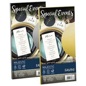 Kuverte Special Events 11x22 cm 120g pk10 Favini zlatne