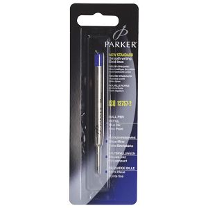 Uložak za olovku kemijsku 0,8 mm fine Parker 1950368 plavi blister