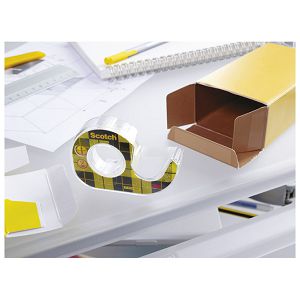 Traka ljepljiva obostrana 12 mm/6,3m Scotch-136D 3M.