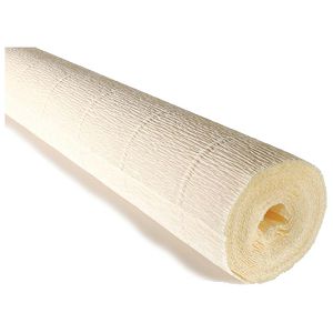 Papir krep 180g 50x250 cm Cartotecnica Rossi 603 krem