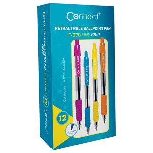 Olovka kemijska grip F-070  uložak plavi Connect svijetloplava