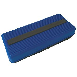 Brisač za bijelu ploču magnetni 6,5x15 cm sortirano