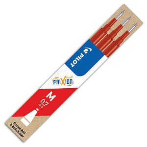 Uložak za roler 0,7mm Frixion piši-briši pk3 Pilot BLS-FR7-R-S3 crveni