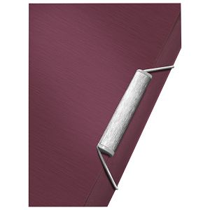 Fascikl klapa s gumicom pp A4 Style Leitz 39770028 bordo