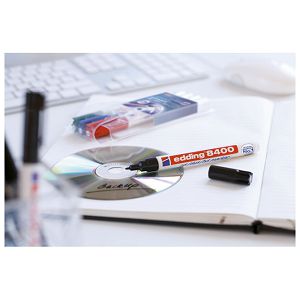 Marker za CD/DVD permanentni 0,5-1mm Edding 8400 crni