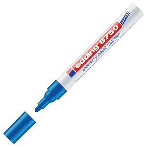 Marker industrijski lakirajući 2-4 mm Edding 8750 plavi