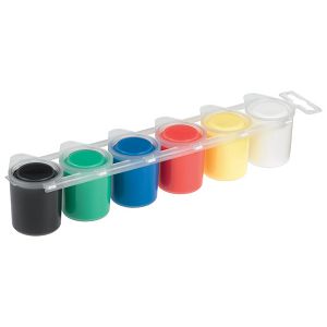 Boja tempera gvaš 25ml u čaši 6boja Primo 253TB6E