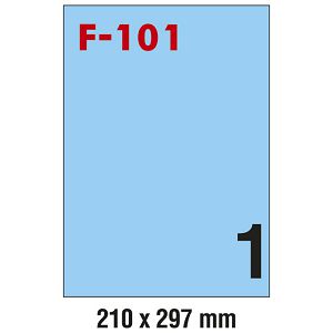 Etikete ILK 210x297mm pk100L Fornax F-101 plave