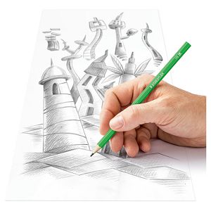 Olovka grafitna HB Wopex neon Staedtler 180HB-F50 zelena!!