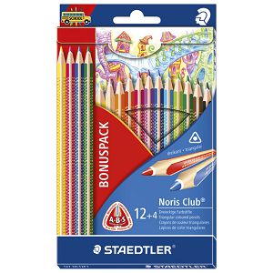 Boje drvene  12boja Noris Staedtler 127NC12P1 blister + 4 drvene bojice GRATIS!!