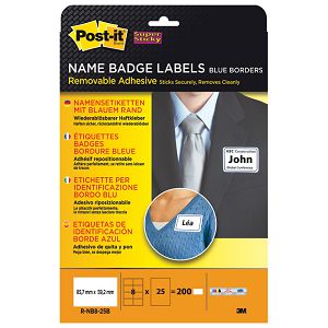 Etikete za akreditaciju samoljepljive 99x67mm pk25L 3M.R-NB8-25B!!