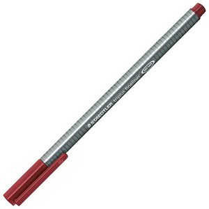 Flomaster fineliner 0,3 mm Triplus Staedtler 334-29 tamnocrveni
