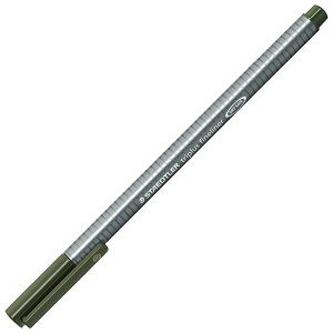 Flomaster fineliner 0,3 mm Triplus Staedtler 334-57 maslinasto zeleni
