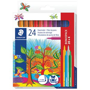 Flomaster školski  24boje Staedtler 325 C24